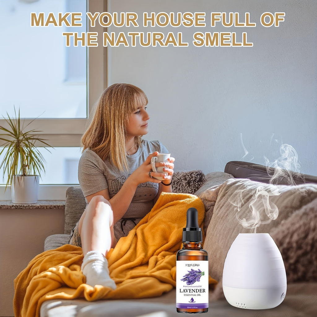 🌿 Natuurlijke Lavendel Essentiële Olie – Voor Haar, Huid & Ontspanning