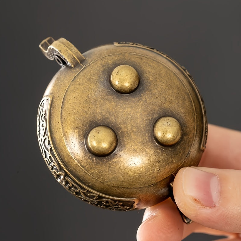 🕊️ Vintage Messing Wierookbrander – Met Ingewikkelde Gravures & Antieke Afwerking voor Sfeervolle Ontspanning