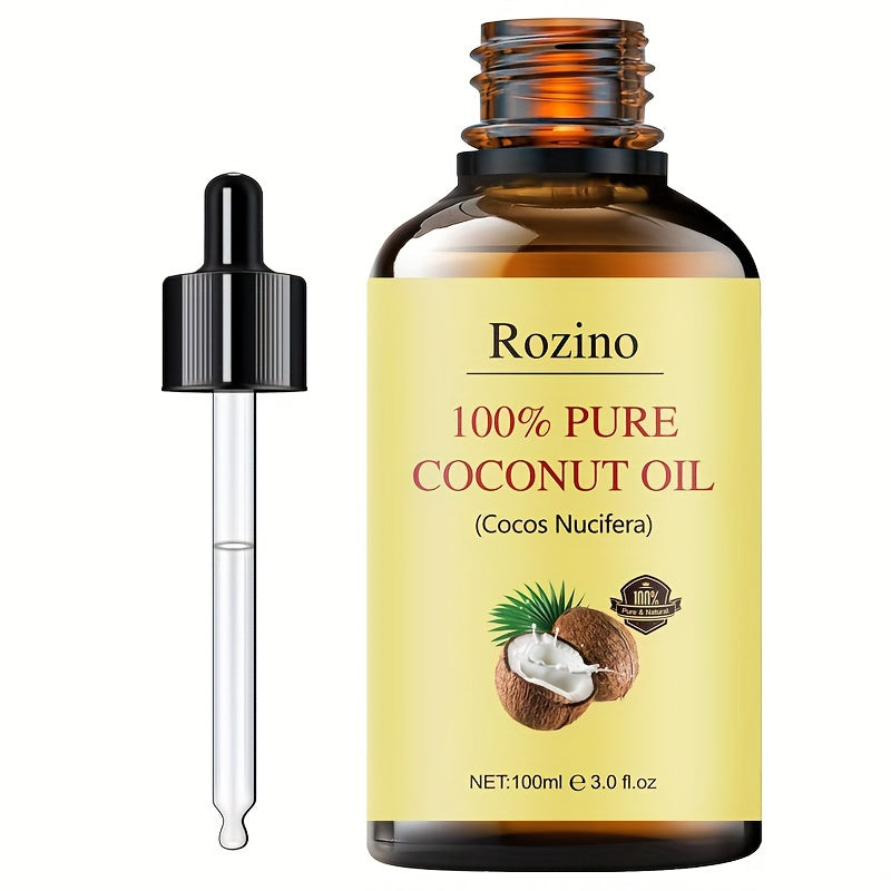 🥥 ROZINO Pure Kokosolie – Natuurlijke Verzorging van Top tot Teen