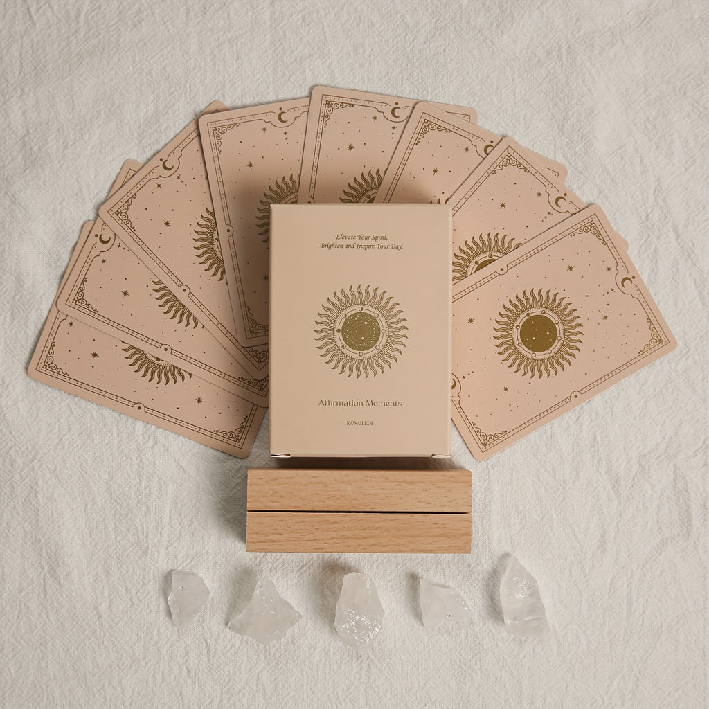 💖 Affirmatiekaarten voor Vrouwen – 54 Positieve Kaarten + Houder