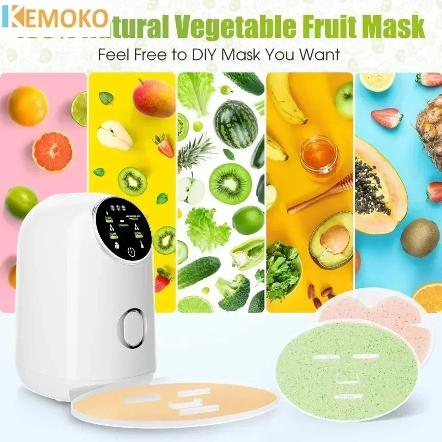 DIY Maskermachine voor Thuisgebruik – Maak Zelf Gezichtsmaskers van Groente, Fruit, Melk & Meer