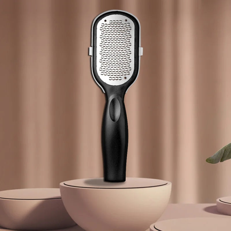 Professionele Voetvijl van Roestvrij Staal – Eeltverwijderaar & Dode Huid Verwijderaar | Pedicure Tool voor Gladde Voeten