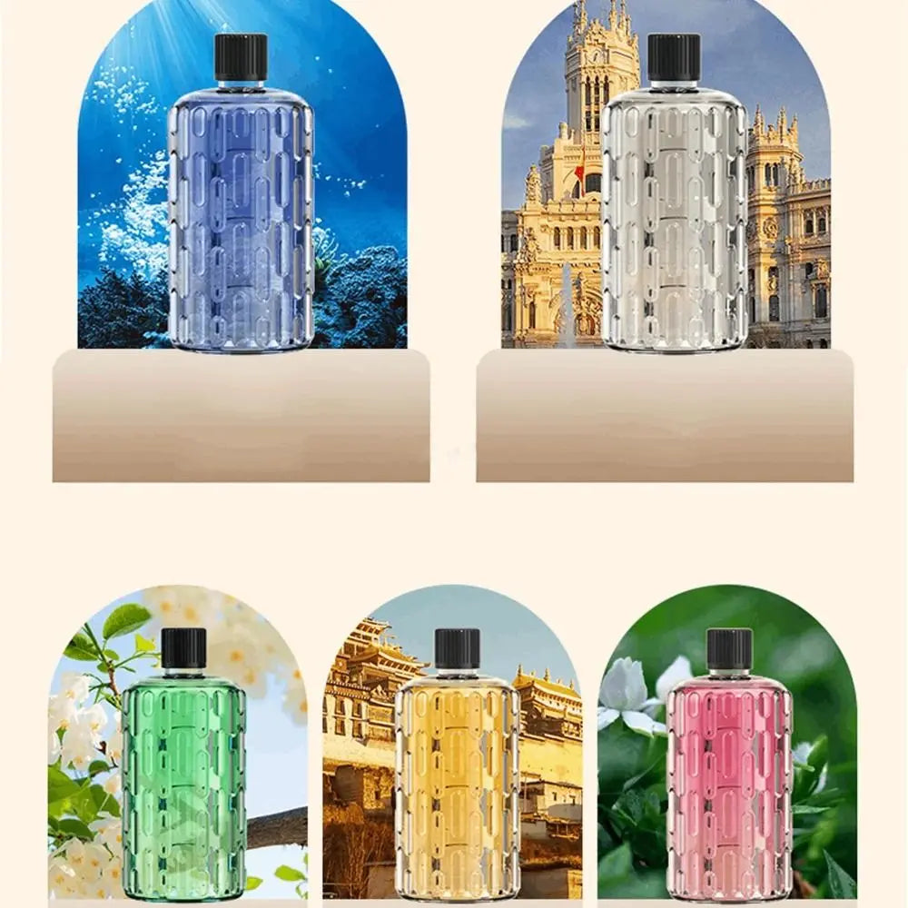 Aroma Diffuser + 50ml Etherische Olie – Voor Ontspanning & Geur in Huis | Geurende Spray voor Wasgoed, Kamer & Huishoudelijke Warmers