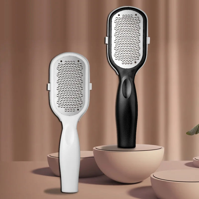 Professionele Voetvijl van Roestvrij Staal – Eeltverwijderaar & Dode Huid Verwijderaar | Pedicure Tool voor Gladde Voeten