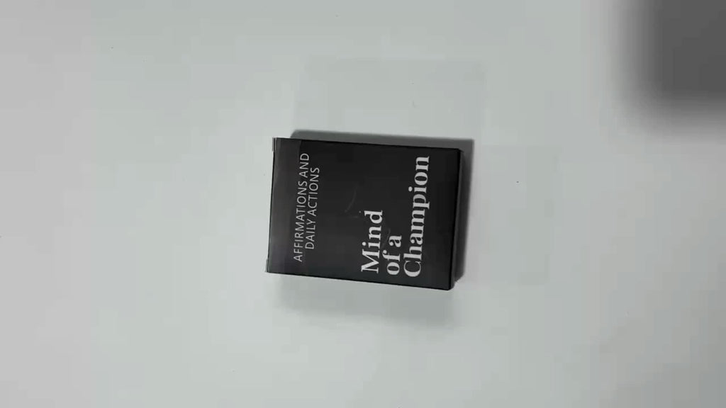 🏆 Geest van een Kampioen – Motiverende Affirmatiekaarten voor Mannen