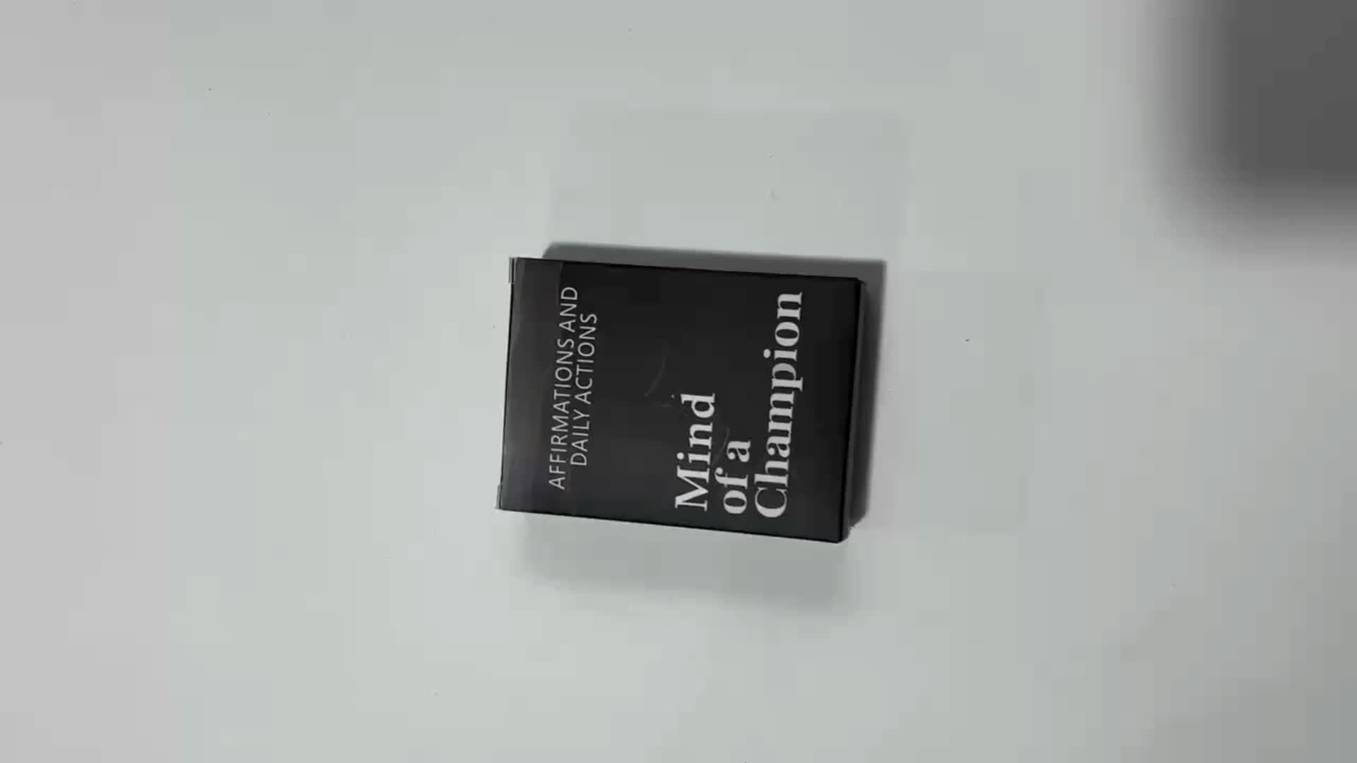 🏆 Geest van een Kampioen – Motiverende Affirmatiekaarten voor Mannen